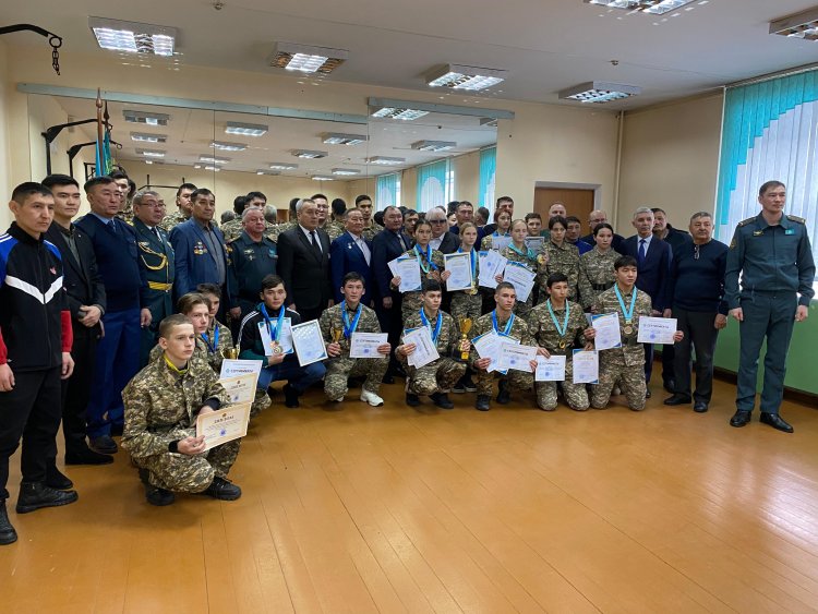 Абай облыстық "Қалқан" әскери-патриоттық спартакиадасы