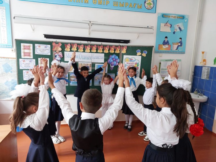 «Менің Отаным-Қазақстан!» атты  бірыңғай сынып сағаты