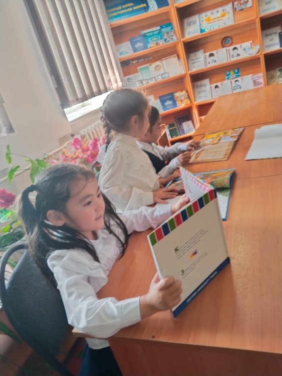 Біртұтас тәрбие бағдарламасы Балалар кітапханасы жобасы аясындағы өткізіліп жатқан шаралар