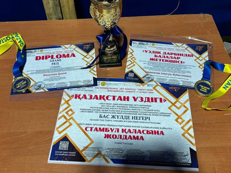 Жакупова Дания жетістіктері